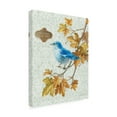 thumbnail image 4 of Trademark Fine Art 'Winter Bird Mountain Blue Bird' Canvas Art by Danhui Nai, 4 of 4