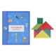 thumbnail image 1 of Tangram Toys, diseño de clip magnético, rompecabezas educativo con forma geométrica, juego de bloques de patrón de madera para niños, 1 of 5