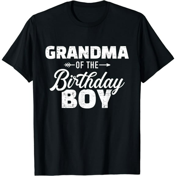 Grandma of the birthday boy T-Shirt
