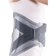 thumbnail image 2 of Triple Soporte Anatómico Gris Talla Grande Zona Lumbar Ortopedia Accutex, 2 of 2