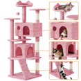 thumbnail image 4 of Árbol para Gatos Yaheetech Multinivel con Condominios y Rascador, 4 of 9