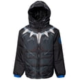 thumbnail image 1 of Chaqueta acolchada Marvel Avengers Black Panther Grey para niños de 5 años, 1 of 8