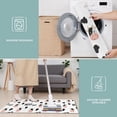 thumbnail image 6 of White Cow Black Spot Moo Pattern Kitchen Rugs Sets Of 3,Kitchen Runner Rugs Non Skid Washable,Decorative Kitchen Floor Mats for Kitchen,Sink,Laundry,17"x30"+ 17"x47" + 17"x59", 6 of 6