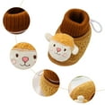thumbnail image 3 of Fozruso Baby Girls Boys Warm Shoes Soft Booties Snow Comfortable Boots Infant Toddler Warming And Fashion Cute Shoes Sizes 5 Toddler(Yellow), 3 of 6