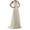 White, variant on XIAOCHA Women's Solid Dress Fitted Sweetheart Neck Sleeveless Lace Chiffon Maxi Dress Elegant Wedding Party Dresses