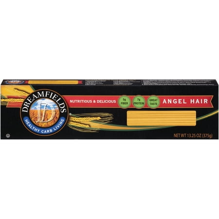 (4 pack) DreamfieldsÂ® Healthy Carb LivingÂ® Angel Hair Pasta 13.25 oz. (Best Low Carb Pasta Substitute)