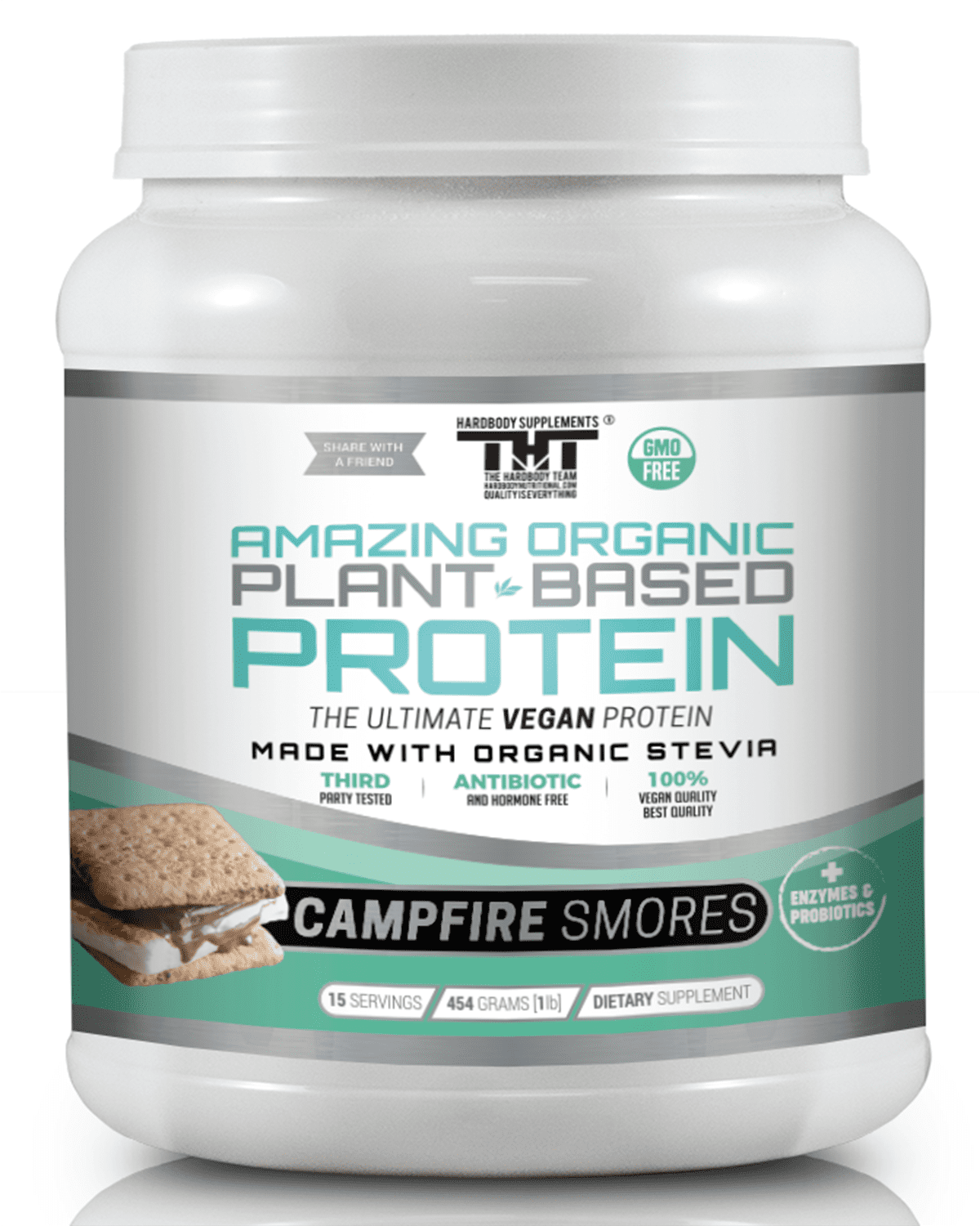 Amazing Organic Plant Based Vegan Protein Powder made with Probiotic’s