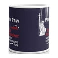 thumbnail image 3 of 15 oz Grandpa Birthday Gifts Paw Paw for President Statue of Liberty Patriot Coffee Mug Tea Cup Blue, 3 of 3