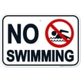 thumbnail image 1 of No Swimming Sign, Pool Sign,, 1 of 8