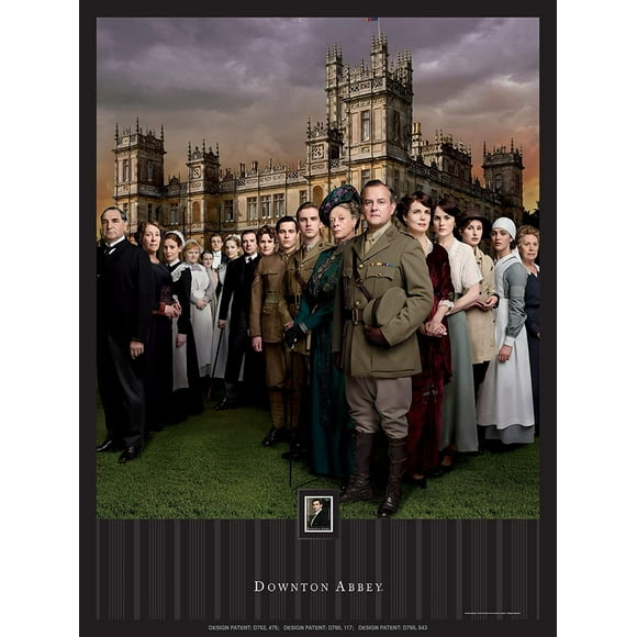 Imperial Mint Downton Abbey Season 2 Framed Artwork w/ Postage Stamp
