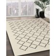 thumbnail image 3 of Ahgly Company Machine Washable Indoor Rectangle Contemporary Wheat Beige Area Rugs, 4' x 6', 3 of 7