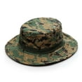 thumbnail image 1 of Bucket Hats Male Female Neutral Summer Camouflage Bucket Hats Adjustable Rope Button Fisherman Hat Bucket Hats, 1 of 3