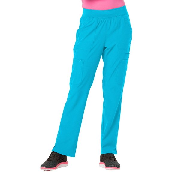 Break On Through by heartsoul Women's Drawn to Love Low Rise Cargo Scrub Pant