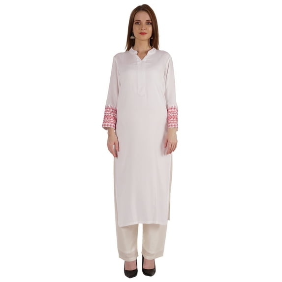 Phagun Long Party Wear Kurta For Women Embroidered Designer Kurti Ethnic wear Rayon Kurta