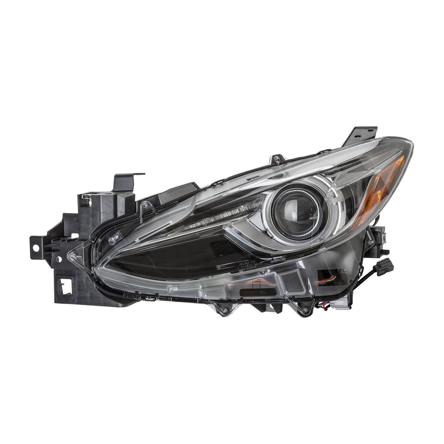 TYC 209538011 Left Headlight Assembly for 2014 Mazda 3 MA2502145