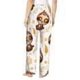 thumbnail image 3 of Xecao Sloth Yoga Women's Straight Lounge Pajama Pants: The Epitome of Relaxed Sleepwear, 3 of 9