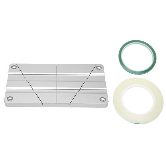 LIANXUE Secure Tape Splicing Set Aluminum Alloy Block Reel to Reel Cassettes Tape Media