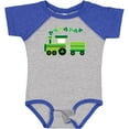 thumbnail image 3 of Inktastic St Patricks Irish Shamrock Train Boys or Girls Baby Bodysuit, 3 of 5