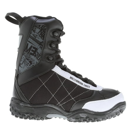 M3 Militia Jr. Snowboard Boots Black/White Kids