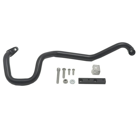 Black Exhaust Muffler Pipe Shield Cover Heel Guard for Pan America 1250 ADV