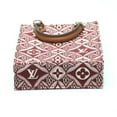 thumbnail image 4 of Pre-Owned LOUIS VUITTON Petit Sac Pla Jacquard Leather Monogram Louis Vuitton Red Shoulder Bag LV (Good), 4 of 7