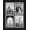 Black Mat, variant on 5.6x10 Polaroid collage frame for Polaroid 2x3 Mini Instant Prints Photo with 3 Openings, Mini Picture Frames Wall Display with Polished Plexiglas Balck