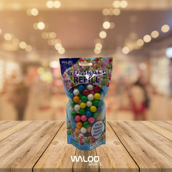 Waloo Gumballs for Gumball Machine Refill Bubble Gum