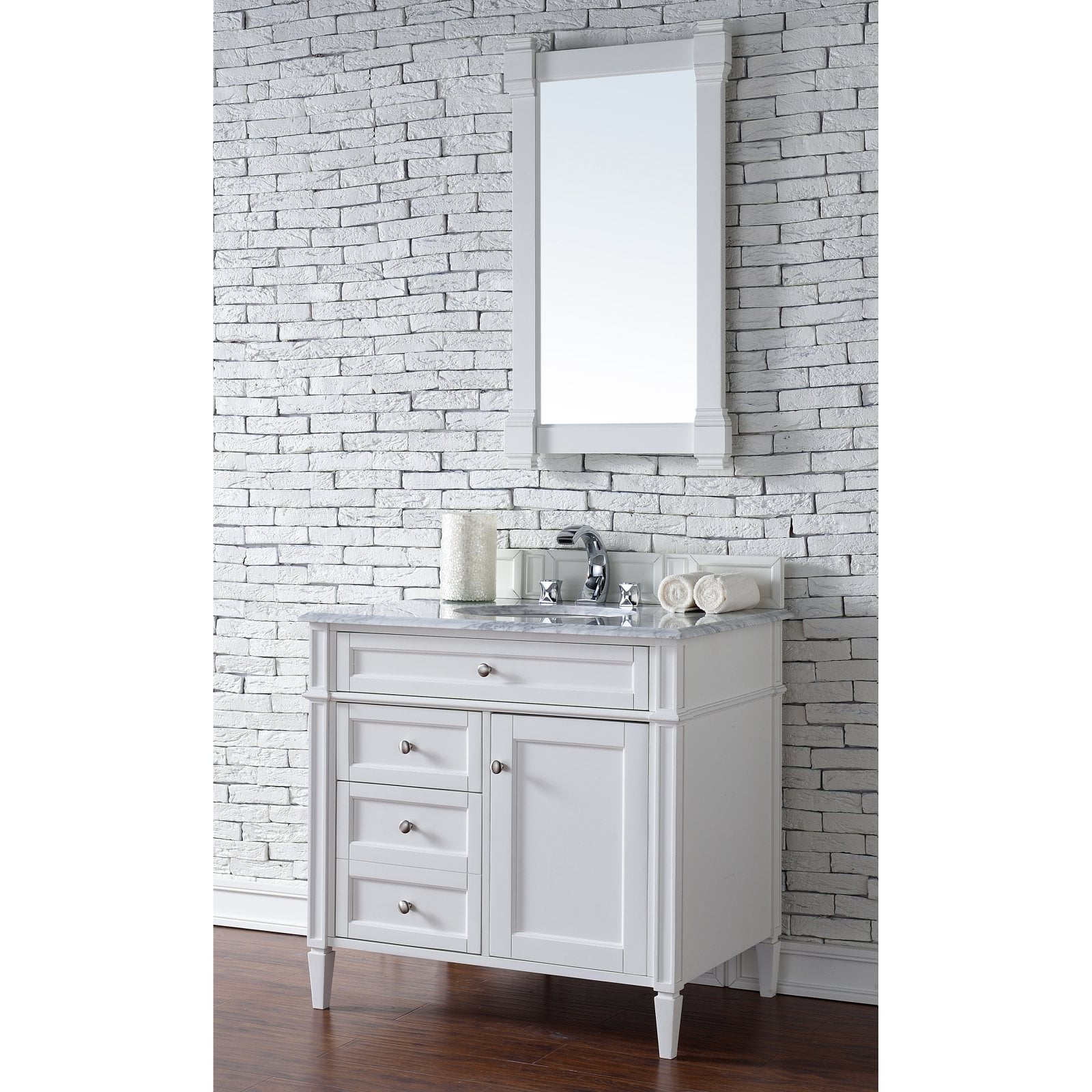 James Martin Furniture Brittany 36 in. Single Bathroom Vanity