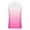 thumbnail image 4 of Bufgaceh Men's Ombre Tank Tops Beach Novelty Gradient Color Sleeveless T Shirts Hawaiian Summer Vacation Workout Tanks Tees, 4 of 4