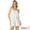 White, variant on DARING DIVA Women's Ruffled Pleated Spaghetti Strap Sleeveless Rompers S White