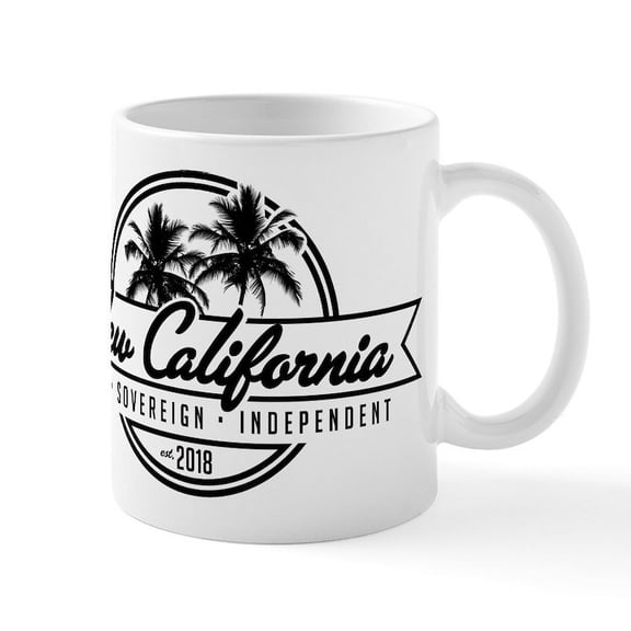 CafePress - New California - 11 oz Ceramic Mug - Novelty Coffee Tea Cup