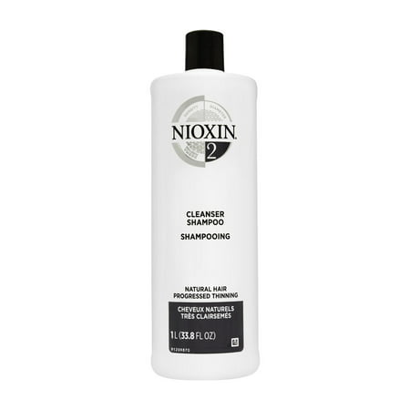 Nioxin System 2 Cleanser Shampoo 1 Liter/33.8Oz (Best Hair Regrowth Shampoo 2019)