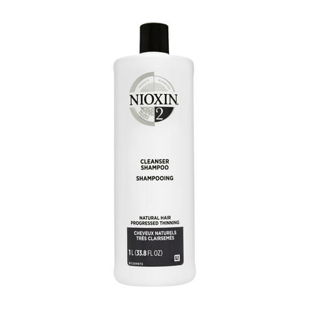 Nioxin System 2 Cleanser Shampoo 1 Liter/33.8Oz (Best Shampoo For Folliculitis)