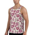 thumbnail image 2 of Fuzoiu Rose Flowers Print Men's Workout Tank Tops,Sleeveless Gym Shirt Quick Dry,Fitness Bodybuilding T-Shirt,Muscle Athletic Workout Tee-Small, 2 of 7
