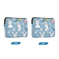 thumbnail image 7 of FORMRS 13"-13.3" Laptop Sleeve Protective Case Soft Carrying Quilted Computer Bag Cover, Cartoon Easter Bunnies, 7 of 7