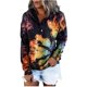 thumbnail image 1 of Sudadera de manga larga con estampado tie-dye y capucha para mujer Blusa informal Jersey Tops Pompotops  gfhjh12423, 1 of 6