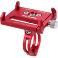 thumbnail image 1 of Soporte universal ajustable para teléfono de bicicleta CHAO color rojo, 1 of 5