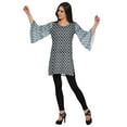 thumbnail image 3 of Moomaya Kurta Court Imprimé Kimono Tunique à Manches pour Femmes Tenue d'Été Kurti pour Dames, 3 of 5