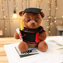 Pyaiiner Graduation Teddy Bear 7Inch Doctors Bear with Graduation Cap Plushs Toy Graduation Doll Stuffed Animals Cloth Doll Graduation Gift