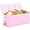 Pink, variant on Extra Large Toy Box, Toy Chest for Toddlers with Lids, Collapsible Toy Storage Organizer, Kids Bin Boxes Storage Basket for Boys, Girls, Nursery, Living Room, Playroom, 40"x14"x16", Gray