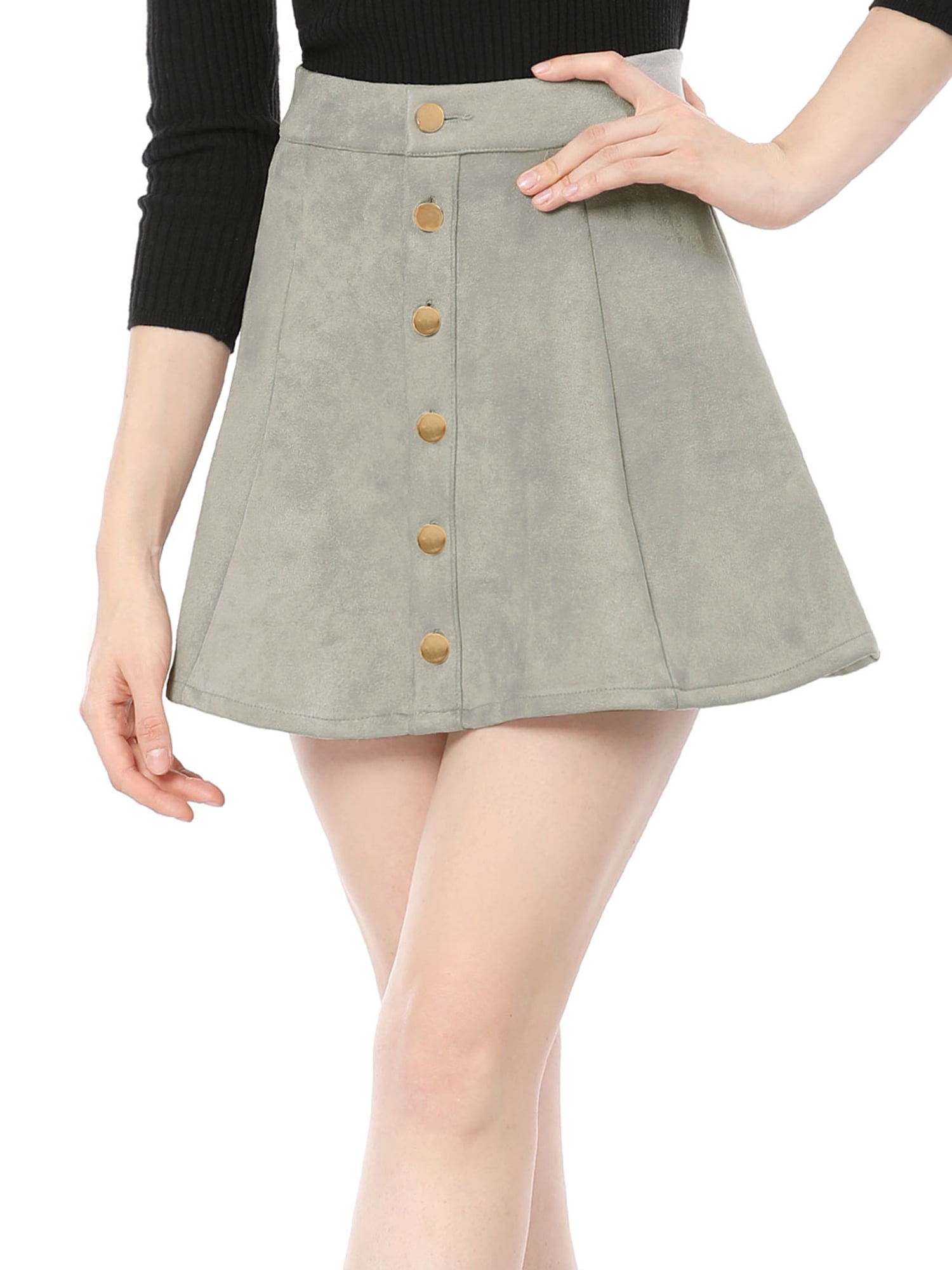 suede skirt walmart
