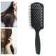thumbnail image 5 of Cepillo De Paleta Para El Cabello Cepillo Para Desenredar La Paleta Para Evitar La Pérdida De Cabello Mango Esmerilado Dientes Redondos Cómodos Para Peluquería ANGGREK Otros, 5 of 8