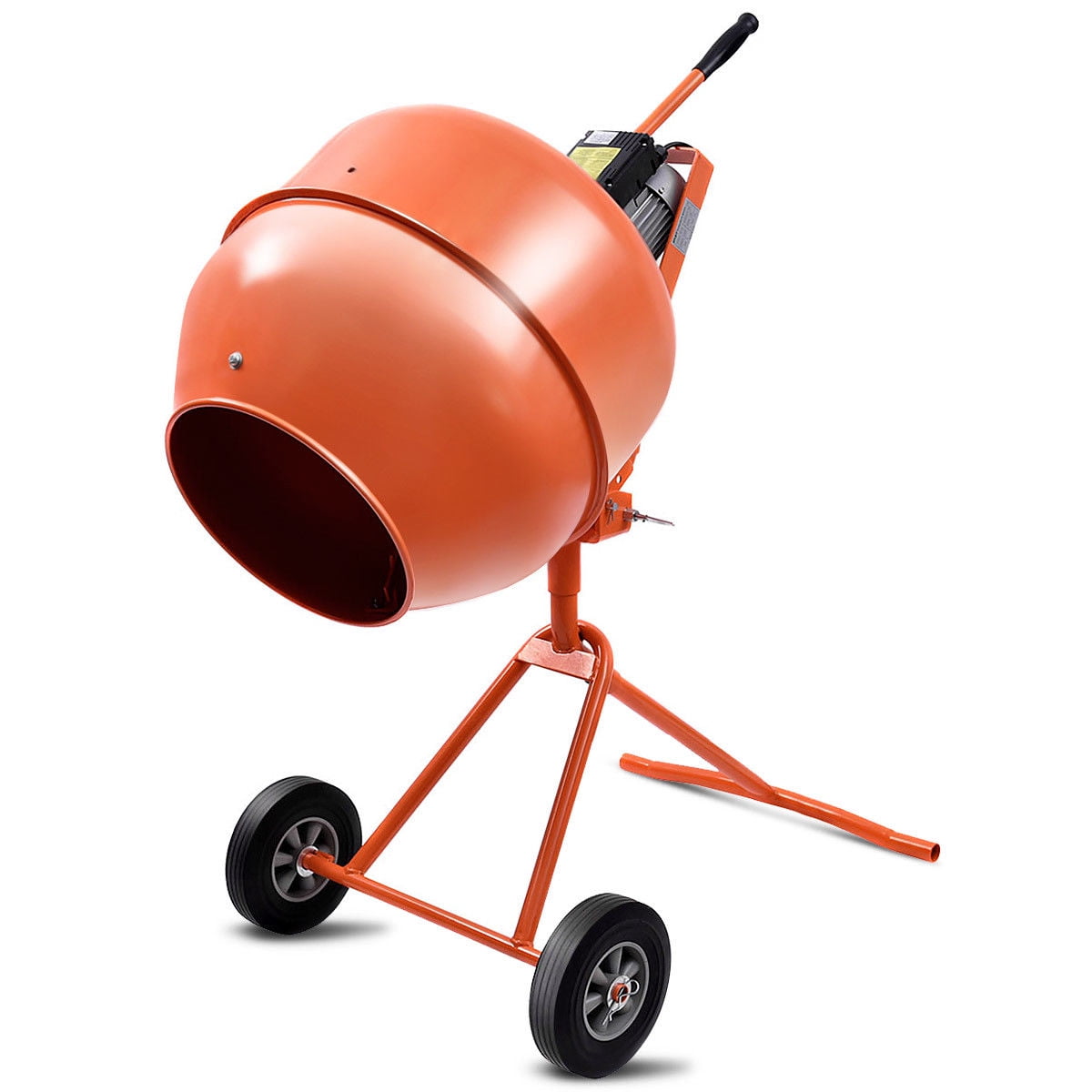 Gymax Portable 5 Cuft Electric Concrete Cement Mixer Barrow Machine Walmart Canada