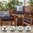 thumbnail image 6 of Greendale Home Fashions 17'' x 17'' Reversible Outdoor Throw Pillow, Set of 2, Azule, 6 of 6