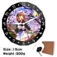 thumbnail image 2 of Reloj de pared con forma de tarjeta Captors Girl Anime Silent, 30 cm, acrílico, 2 of 2