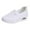 White, variant on Bmisegm Women's Spring and Summer Flying Mesh Surface Breathable Casual Women's Shoes Wedge Heel Thick Sole Air Cushion Shoes Women's Shoes Single Shoes Womens Casual Shoes White 41