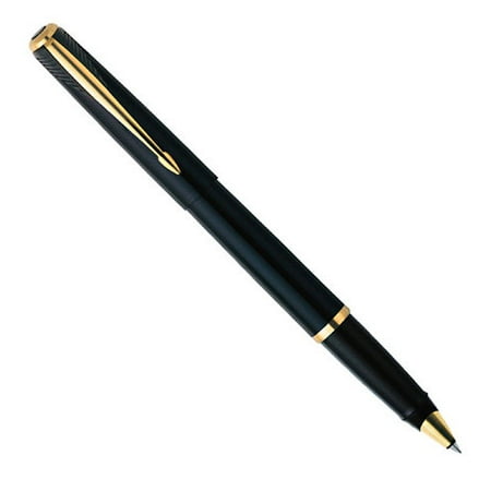 Parker Inflection Intense Black Rollerball Pen - 45322-00