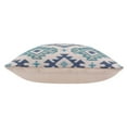 thumbnail image 6 of LR Home Sedona Cotton Poly Filled Pillow in Blue/Gray, 20" x 20", 6 of 8