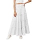 thumbnail image 1 of Vestido de Fiesta de Navidad de las Niñas de Verano Color Sólido Elástico de la Cintura Nudo Completo Falda Vestido Midi, Lindo Traje de Vacaciones, 1 of 8