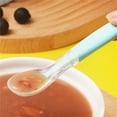 thumbnail image 7 of Food Scoop Spoon, Dual-Ended Silicone Baby Spoon, Baby Puree Feeding Spoon, Suitable for Scooping Purees and Feeding Paste-Like Foods, 7 of 7